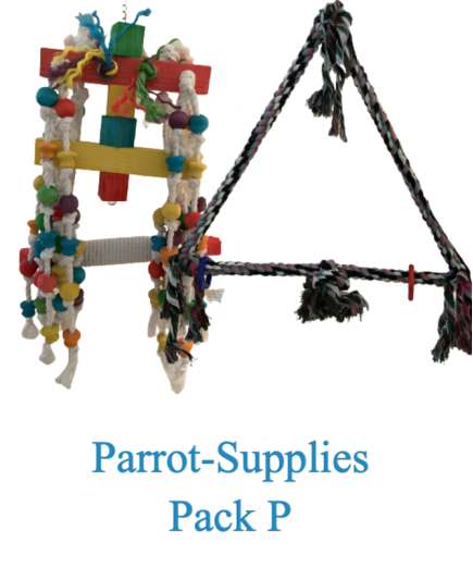 2 X Giant Parrot Toys - Pack P - RRP £54.98